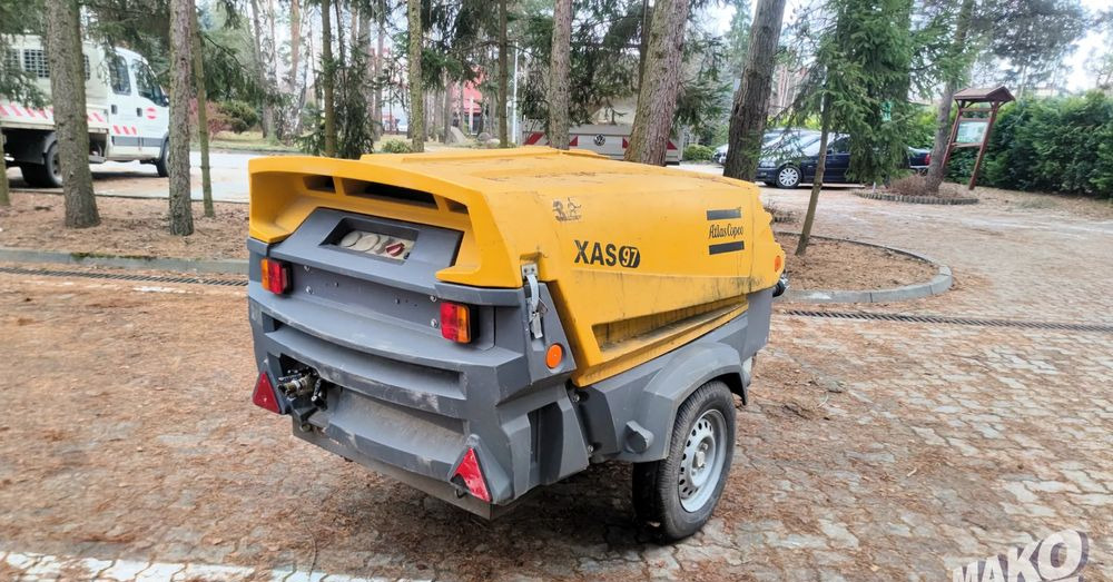 Atlas Copco XAS 97 DD PE - Áramfejlesztő: 5 kép. Atlas Copco XAS 97 DD PE - Áramfejlesztő: 5 kép.