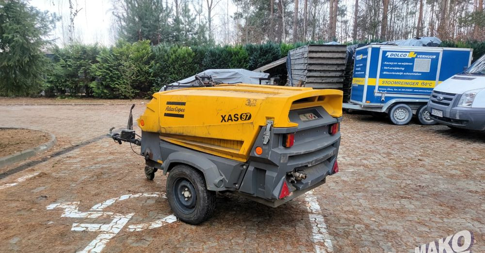 Atlas Copco XAS 97 DD PE - Áramfejlesztő: 3 kép. Atlas Copco XAS 97 DD PE - Áramfejlesztő: 3 kép.