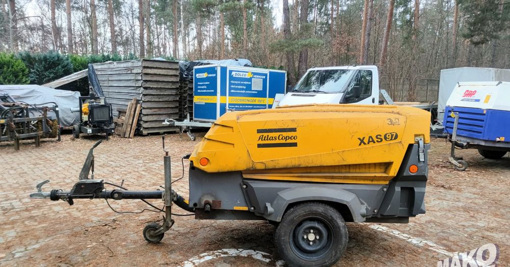 Atlas Copco XAS 97 DD PE - Áramfejlesztő: 2 kép. Atlas Copco XAS 97 DD PE - Áramfejlesztő: 2 kép.