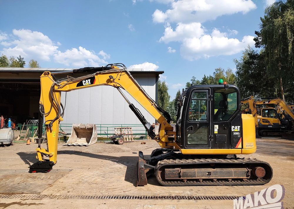 Caterpillar 308 E2CR - Lánctalpas kotró: 1 kép. Caterpillar 308 E2CR - Lánctalpas kotró: 1 kép.