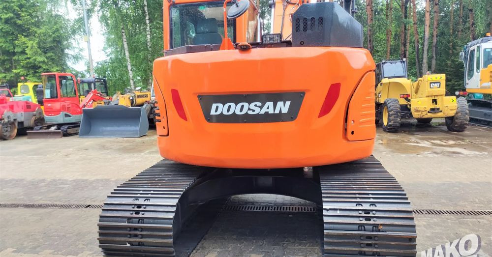 Doosan DX140LCR-5 - Lánctalpas kotró: 3 kép. Doosan DX140LCR-5 - Lánctalpas kotró: 3 kép.
