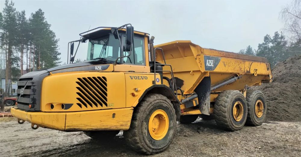 Volvo A25E - Dömper: 1 kép. Volvo A25E - Dömper: 1 kép.