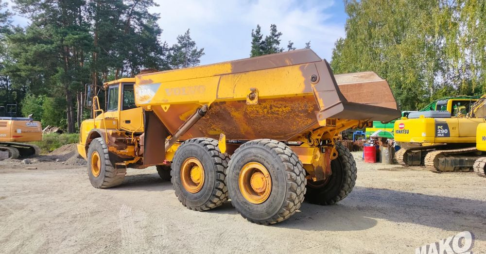 Volvo A30D - Dömper: 3 kép. Volvo A30D - Dömper: 3 kép.