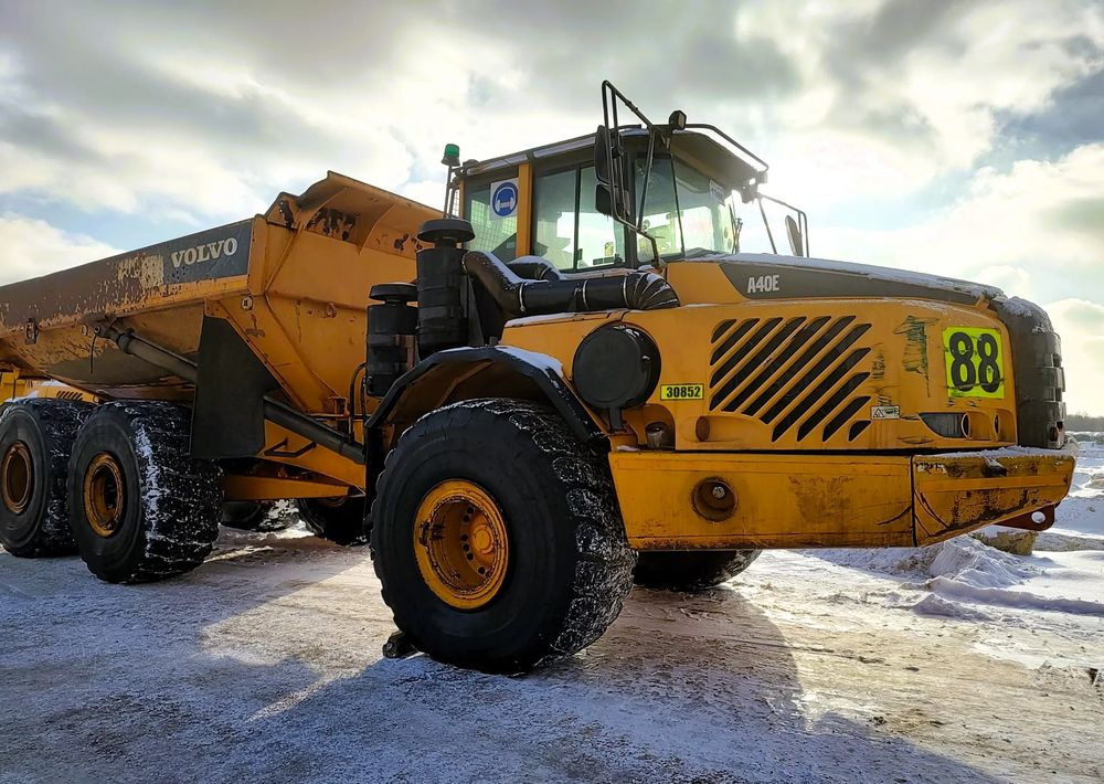 Volvo A40E - Dömper: 1 kép. Volvo A40E - Dömper: 1 kép.