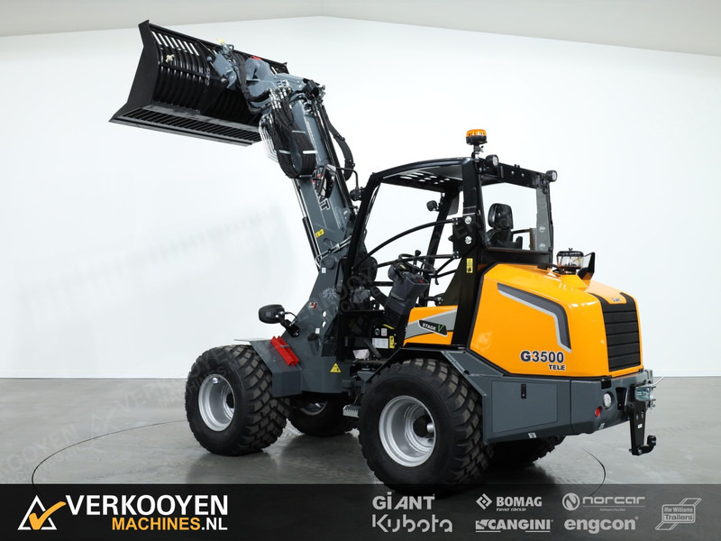 Giant G3500 TELE - Gumikerekes homlokrakodó: 5 kép. Giant G3500 TELE - Gumikerekes homlokrakodó: 5 kép.
