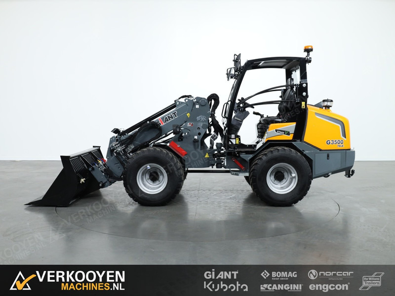 Giant G3500 TELE - Gumikerekes homlokrakodó: 2 kép. Giant G3500 TELE - Gumikerekes homlokrakodó: 2 kép.