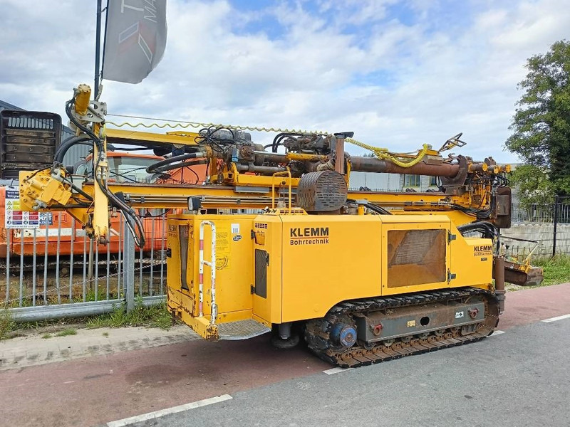 Fúrógép Klemm KR 707-1W piling drill rig micro rig bohrgerat KH5: 6 kép. Fúrógép Klemm KR 707-1W piling drill rig micro rig bohrgerat KH5: 6 kép.