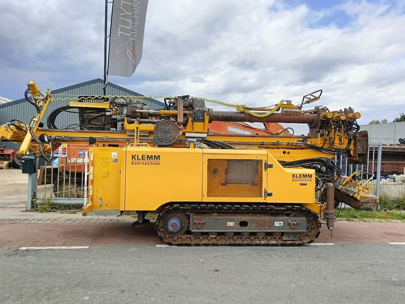 Fúrógép Klemm KR 707-1W piling drill rig micro rig bohrgerat KH5: 7 kép. Fúrógép Klemm KR 707-1W piling drill rig micro rig bohrgerat KH5: 7 kép.