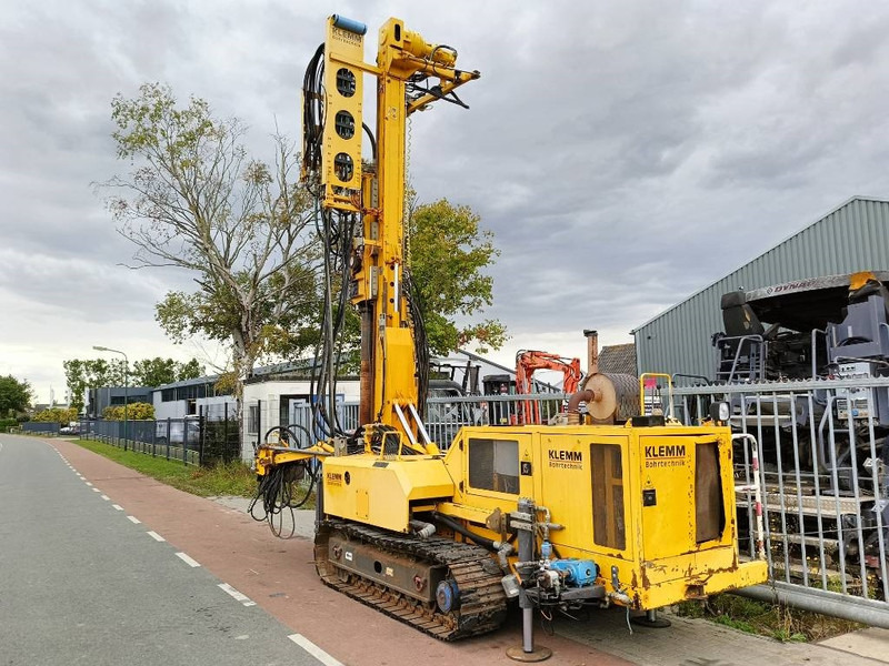 Klemm KR 707-1W piling drill rig micro rig bohrgerat KH5 - Fúrógép: 3 kép. Klemm KR 707-1W piling drill rig micro rig bohrgerat KH5 - Fúrógép: 3 kép.