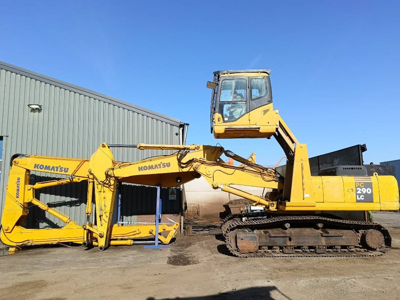 Komatsu PC 290 LC-7 demolition excavator 18 m sloop bagger - Lánctalpas kotró: 2 kép. Komatsu PC 290 LC-7 demolition excavator 18 m sloop bagger - Lánctalpas kotró: 2 kép.