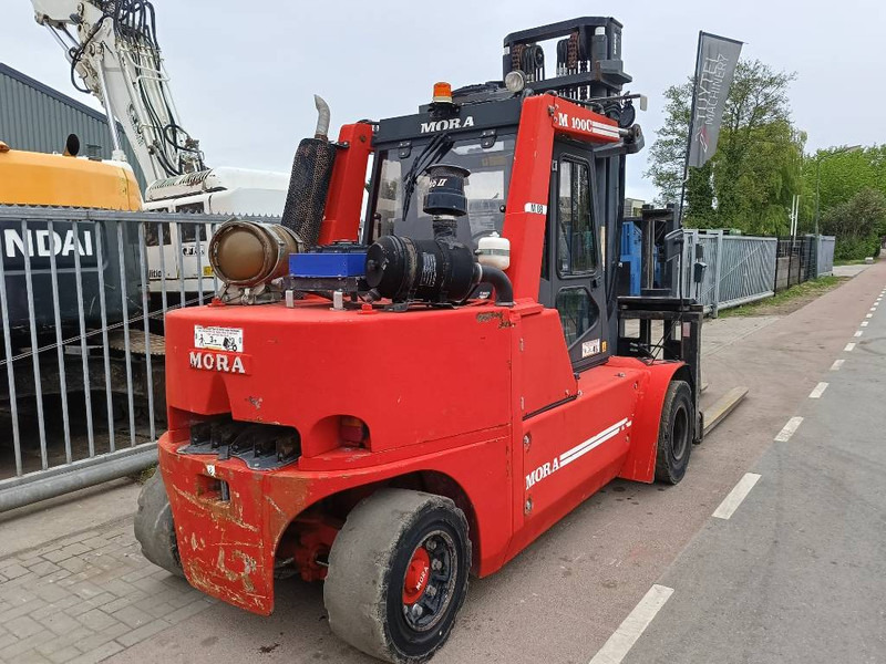 MORA M 100 C 10 ton heftrucl forklift stapler lpg gas - Gázüzemű targonca: 5 kép. MORA M 100 C 10 ton heftrucl forklift stapler lpg gas - Gázüzemű targonca: 5 kép.