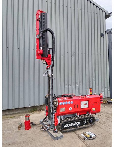 Socomafor 10 micro piling rig hei machine boor dri - Cölöpverő: 2 kép. Socomafor 10 micro piling rig hei machine boor dri - Cölöpverő: 2 kép.