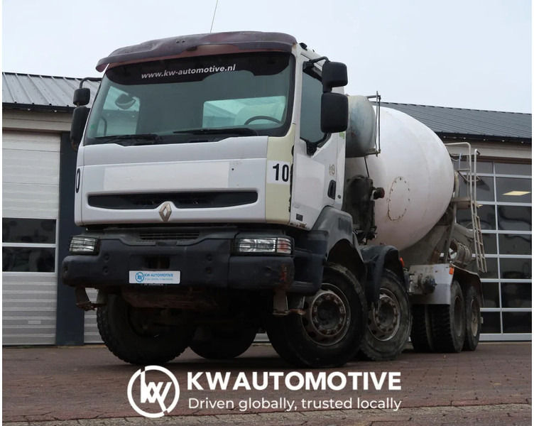 Renault Kerax 370 8X4/ MIXER/ BARYVAL 9 M3/ CRUISE CONTROL/ - Betonmixer: 1 kép. Renault Kerax 370 8X4/ MIXER/ BARYVAL 9 M3/ CRUISE CONTROL/ - Betonmixer: 1 kép.
