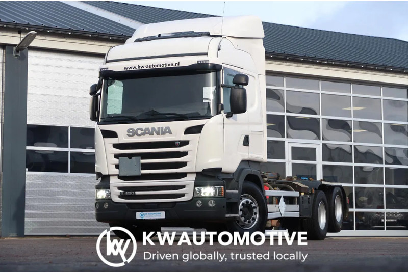 Scania R450 6X2/ HOOKLIFT 20T/ RETARDER/ LIFT/ - Teherautó - kábelrendszer: 1 kép. Scania R450 6X2/ HOOKLIFT 20T/ RETARDER/ LIFT/ - Teherautó - kábelrendszer: 1 kép.