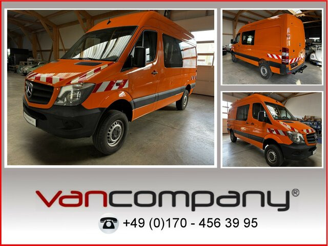 MERCEDES-BENZ Sprinter 316 CDI 4x4 Allrad 5-Sitzer... - Furgon, Duplakabinos kisteherautó: 1 kép. MERCEDES-BENZ Sprinter 316 CDI 4x4 Allrad 5-Sitzer... - Furgon, Duplakabinos kisteherautó: 1 kép.