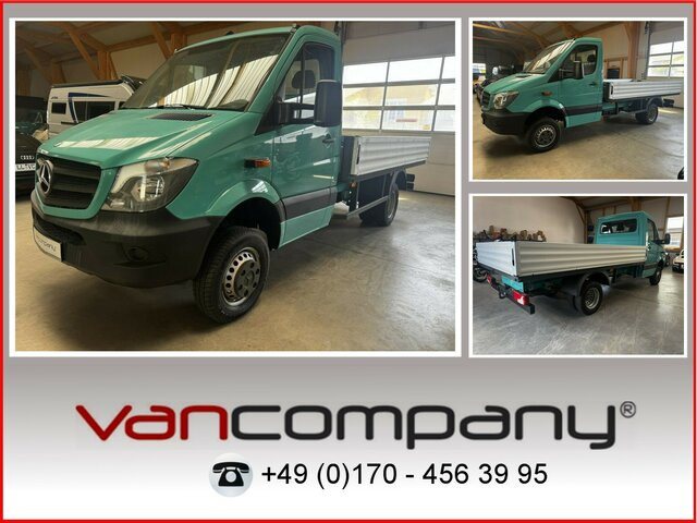 MERCEDES-BENZ Sprinter 513 CDI 4x4 Allrad Pritsche Top!... - Platós kisteherautó: 1 kép. MERCEDES-BENZ Sprinter 513 CDI 4x4 Allrad Pritsche Top!... - Platós kisteherautó: 1 kép.