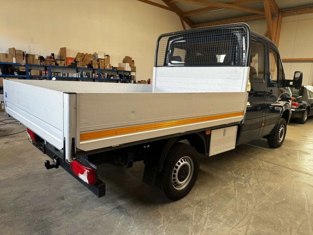 Mercedes-Benz Sprinter 313 CDI Doka 4x4 Allrad AHK 3.5t - Platós kisteherautó, Duplakabinos kisteherautó: 5 kép. Mercedes-Benz Sprinter 313 CDI Doka 4x4 Allrad AHK 3.5t - Platós kisteherautó, Duplakabinos kisteherautó: 5 kép.