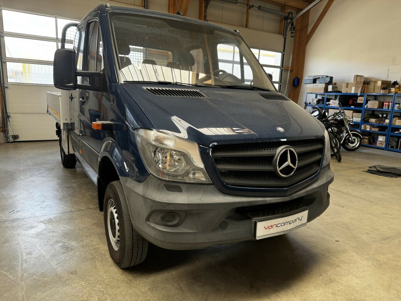 Mercedes-Benz Sprinter 313 CDI Doka 4x4 Allrad AHK 3.5t - Platós kisteherautó, Duplakabinos kisteherautó: 3 kép. Mercedes-Benz Sprinter 313 CDI Doka 4x4 Allrad AHK 3.5t - Platós kisteherautó, Duplakabinos kisteherautó: 3 kép.