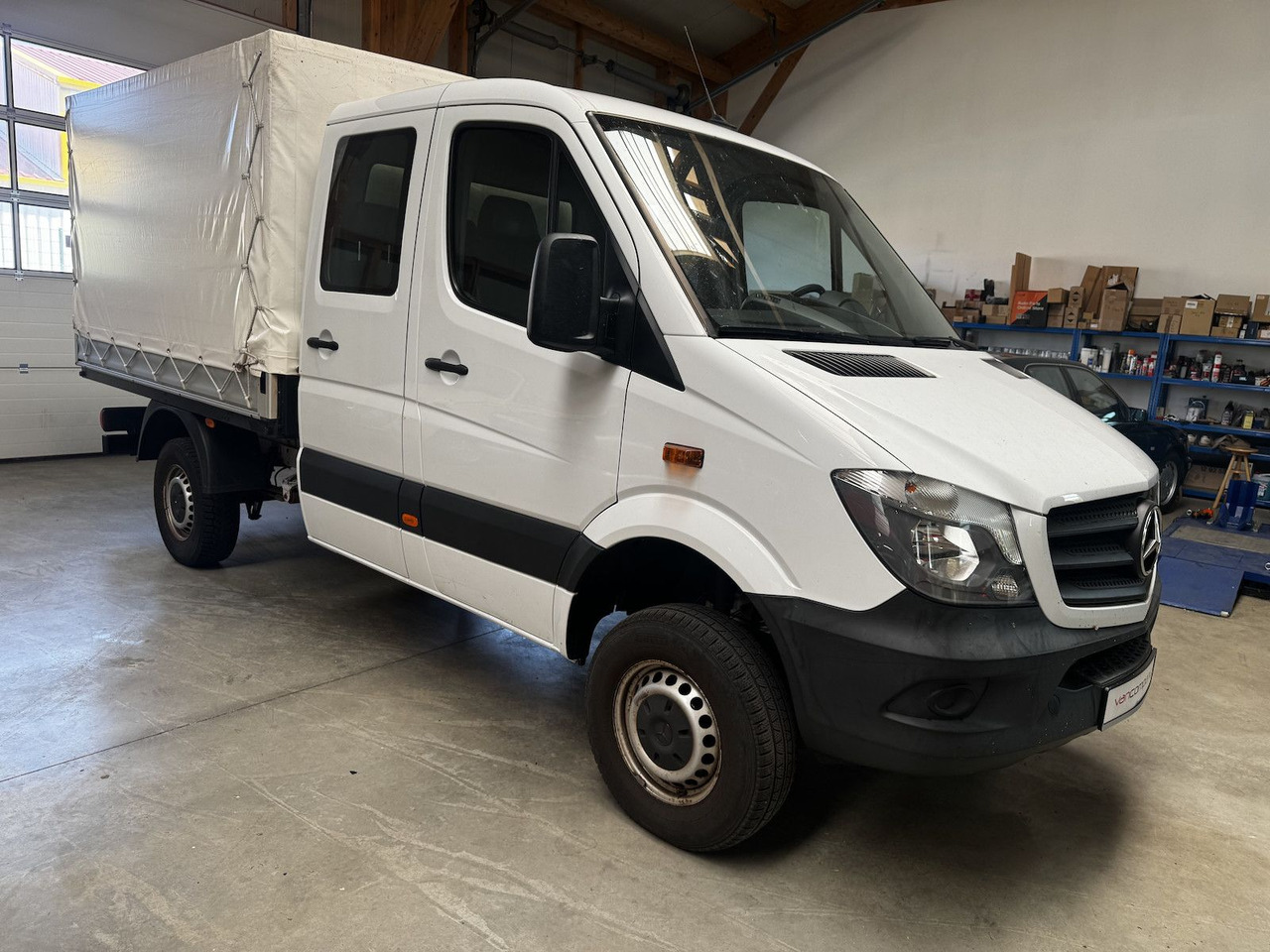 Mercedes-Benz Sprinter 316 CDI Doka 4x4 Allrad Plane - Ponyvás kisteherautó, Duplakabinos kisteherautó: 4 kép. Mercedes-Benz Sprinter 316 CDI Doka 4x4 Allrad Plane - Ponyvás kisteherautó, Duplakabinos kisteherautó: 4 kép.