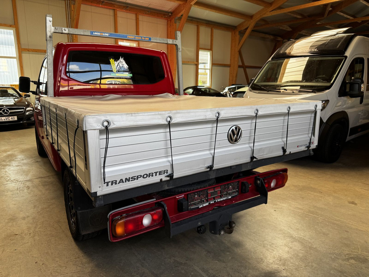 Platós kisteherautó, Duplakabinos kisteherautó Volkswagen T6 Doka 2.0 TDI 4Motion Klima Webasto: 8 kép.