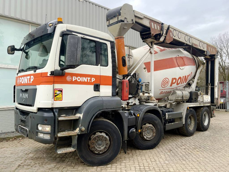 MAN TGS 35.400 8x4 BELT - Betonmixer: 1 kép. MAN TGS 35.400 8x4 BELT - Betonmixer: 1 kép.