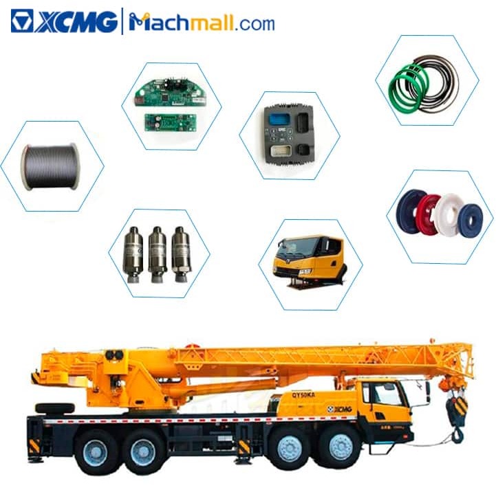 List of XCMG QY50KA truck crane consumable spare parts price - Alkatrész - Autódaru: 1 kép. List of XCMG QY50KA truck crane consumable spare parts price - Alkatrész - Autódaru: 1 kép.