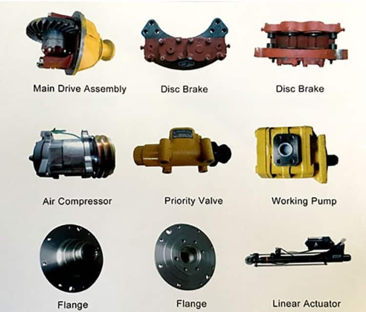 List of XCMG QY50KA truck crane consumable spare parts price - Alkatrész - Autódaru: 3 kép. List of XCMG QY50KA truck crane consumable spare parts price - Alkatrész - Autódaru: 3 kép.