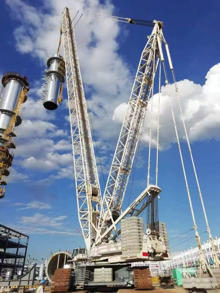DEMAG CC6800-1 Construction Site Lifting Machine 1250t Second Hand Heavy Duty Crawler Crane Price - Lánctalpas daru: 3 kép. DEMAG CC6800-1 Construction Site Lifting Machine 1250t Second Hand Heavy Duty Crawler Crane Price - Lánctalpas daru: 3 kép.