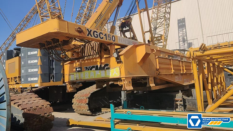 XCMG 2014 XGC130 130ton used crawler crane price - Lánctalpas daru: 5 kép. XCMG 2014 XGC130 130ton used crawler crane price - Lánctalpas daru: 5 kép.