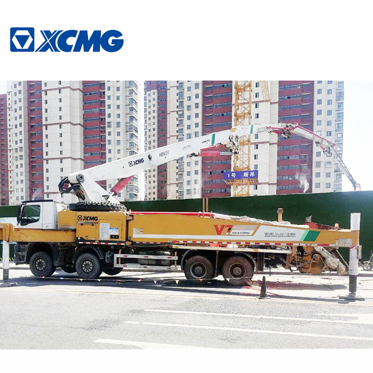 XCMG Official 2019 Year Hb62V Second Hand Used Hydraulic Concrete Pump Truck - Betonpumpa: 1 kép. XCMG Official 2019 Year Hb62V Second Hand Used Hydraulic Concrete Pump Truck - Betonpumpa: 1 kép.