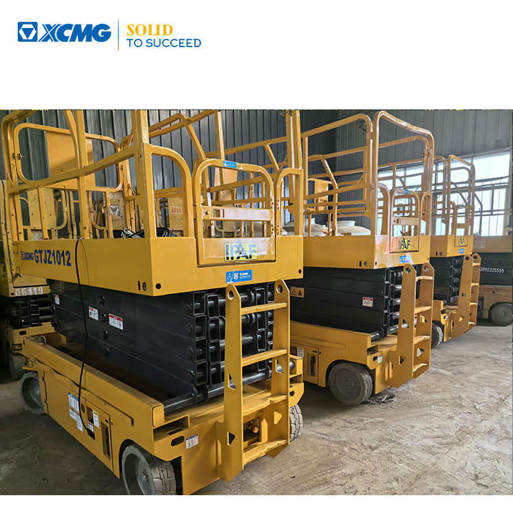 XCMG Official Used Self Propelled Lift GTJZ1012 10m Scissors Lift Platform Price List - Ollós emelő: 1 kép. XCMG Official Used Self Propelled Lift GTJZ1012 10m Scissors Lift Platform Price List - Ollós emelő: 1 kép.