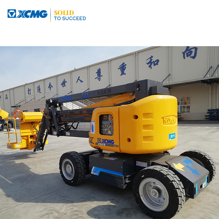 XCMG Official XGA16 16m Second Hand Articulated Boom Lift Platform With High Quality - Személyemelő: 1 kép. XCMG Official XGA16 16m Second Hand Articulated Boom Lift Platform With High Quality - Személyemelő: 1 kép.