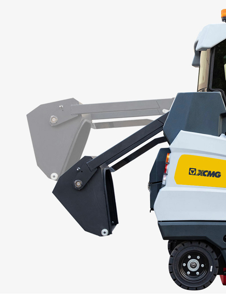 XCMG Official XGHD160ASAC Road Street Sweeper Truck Ride On Floor Sweeper - Utcaseprő gép: 5 kép. XCMG Official XGHD160ASAC Road Street Sweeper Truck Ride On Floor Sweeper - Utcaseprő gép: 5 kép.