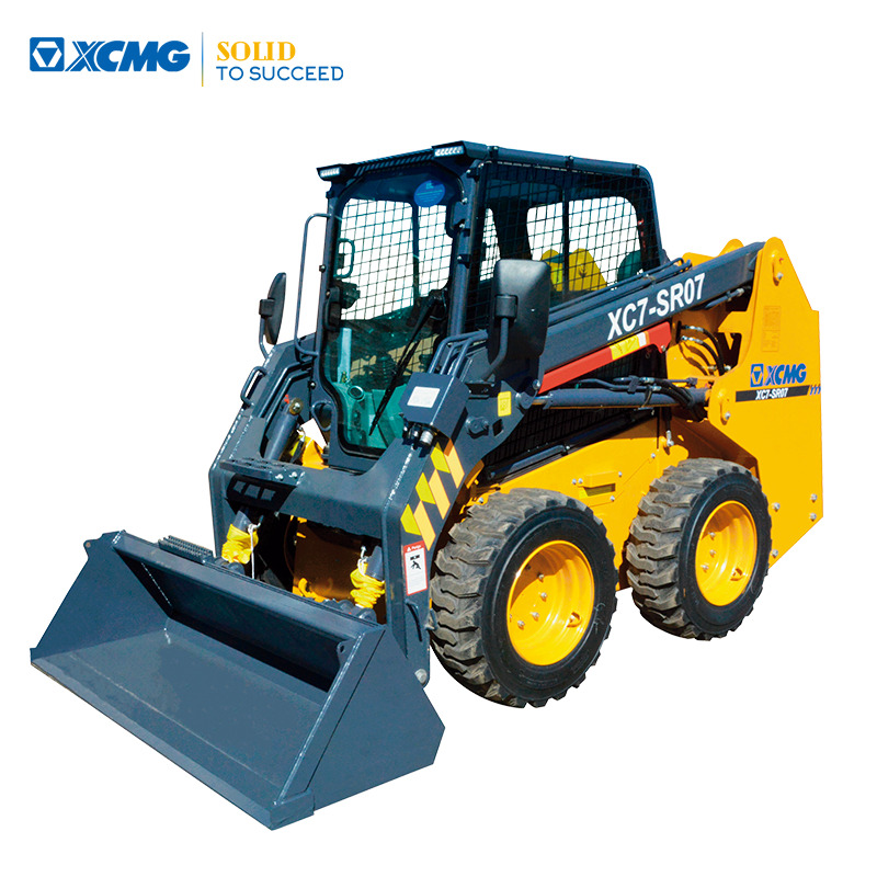 XCMG XC7-SR07 compact steer skid wheel loader for sale - Mini homlokrakodó: 1 kép. XCMG XC7-SR07 compact steer skid wheel loader for sale - Mini homlokrakodó: 1 kép.