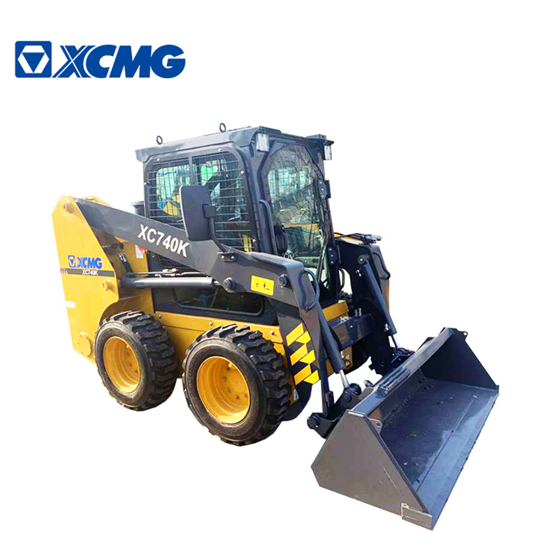 XCMG XC740K small 1ton skid steer loader with attachment price - Mini homlokrakodó: 1 kép. XCMG XC740K small 1ton skid steer loader with attachment price - Mini homlokrakodó: 1 kép.