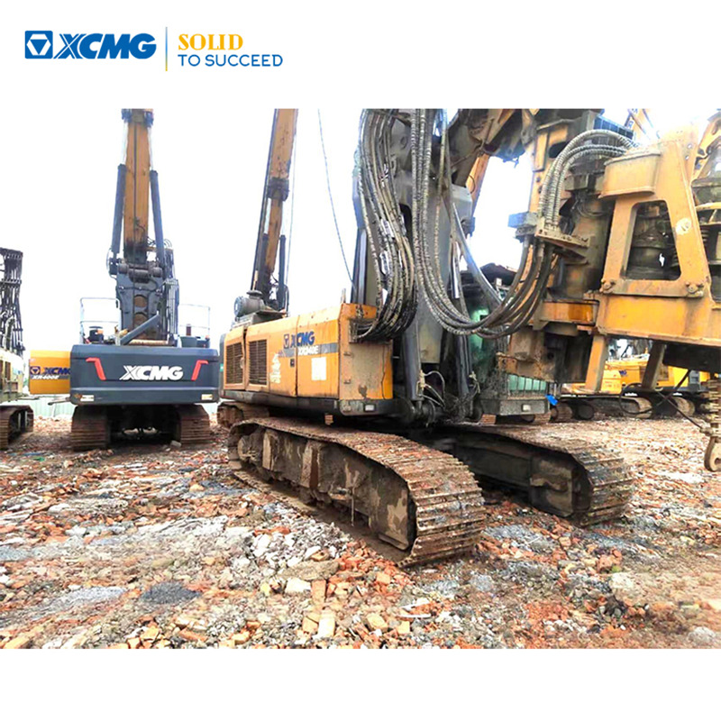 XCMG certified used rotary drilling rig XR240E - Fúrógép: 1 kép. XCMG certified used rotary drilling rig XR240E - Fúrógép: 1 kép.