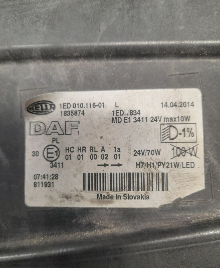 DAF XF 106 LIFT 0501328597 TRAXON - ECU - Teherautó: 5 kép. DAF XF 106 LIFT 0501328597 TRAXON - ECU - Teherautó: 5 kép.
