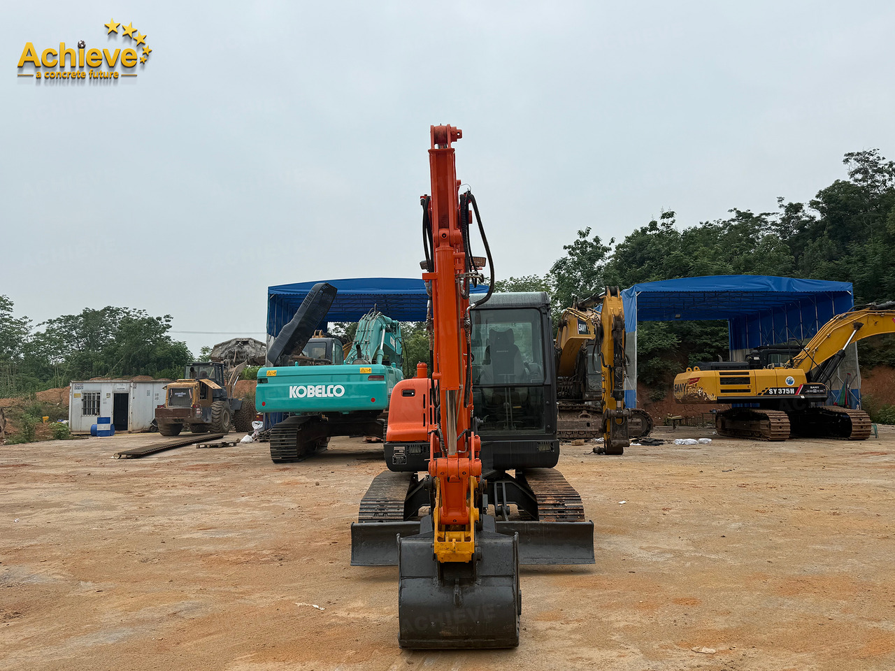 DOOSAN Diwanlun DX60-9 Excavator 38.9(52.1)/2100kW(HP) / rpm D24C 0.23m3 5700kg 4.2+2.8Ton 【ACHIEVE】 TOP CONDITION!!! - Lánctalpas kotró: 3 kép. DOOSAN Diwanlun DX60-9 Excavator 38.9(52.1)/2100kW(HP) / rpm D24C 0.23m3 5700kg 4.2+2.8Ton 【ACHIEVE】 TOP CONDITION!!! - Lánctalpas kotró: 3 kép.