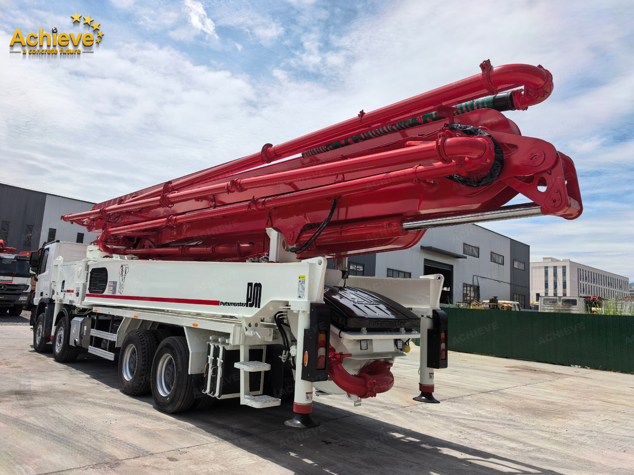 Putzmeister Putzmeister  M56-4RZ Actros 4141Mercedes-Benz Concrete pump truck 【ACHIEVE】TOP CONDITION!!! lízing Putzmeister Putzmeister  M56-4RZ Actros 4141Mercedes-Benz Concrete pump truck 【ACHIEVE】TOP CONDITION!!!: 6 kép.
