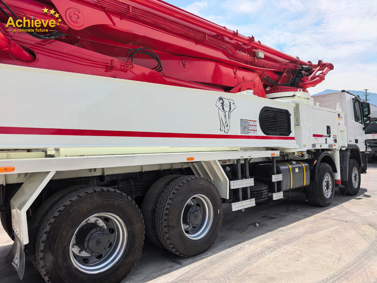 Putzmeister Putzmeister  M56-4RZ Actros 4141Mercedes-Benz Concrete pump truck 【ACHIEVE】TOP CONDITION!!! lízing Putzmeister Putzmeister  M56-4RZ Actros 4141Mercedes-Benz Concrete pump truck 【ACHIEVE】TOP CONDITION!!!: 8 kép.