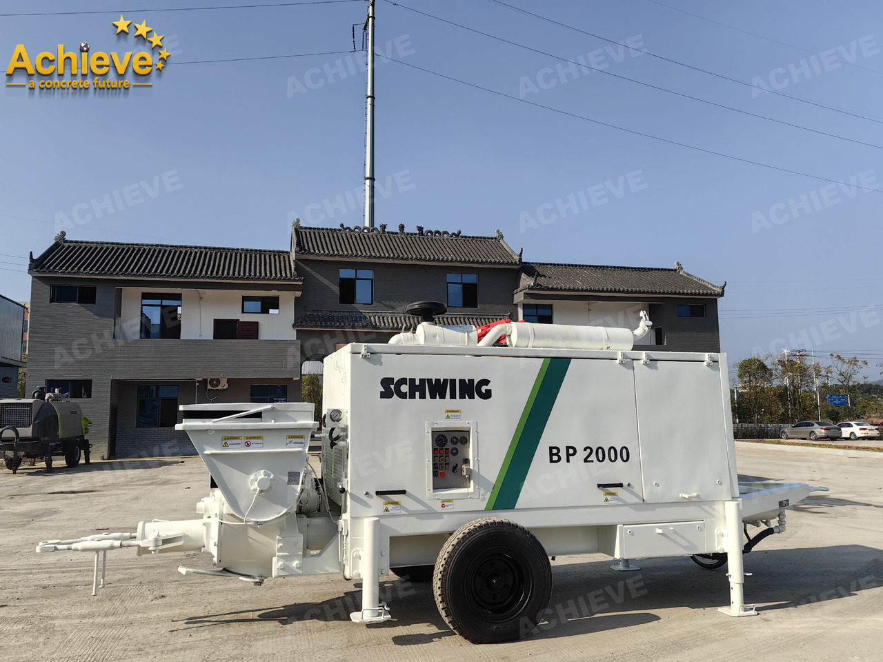 Schwing BP2000 5000kg 2008 Concrete Pump With Brand New High Quality 【ACHIEVE】 TOP CONDITION!!! - Stabil betonszivattyú: 4 kép. Schwing BP2000 5000kg 2008 Concrete Pump With Brand New High Quality 【ACHIEVE】 TOP CONDITION!!! - Stabil betonszivattyú: 4 kép.