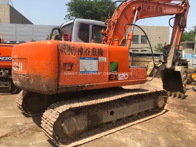 12t Medium Size Hitachi Ex120-5 Crawler Excavator Ex120 - Lánctalpas kotró: 1 kép. 12t Medium Size Hitachi Ex120-5 Crawler Excavator Ex120 - Lánctalpas kotró: 1 kép.