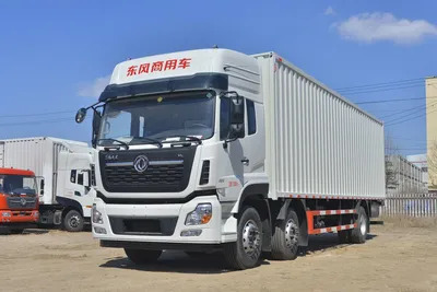9.6m Cargo Truck 6X2 Dongfeng Truck 292HP - Dobozos felépítményű teherautó: 1 kép. 9.6m Cargo Truck 6X2 Dongfeng Truck 292HP - Dobozos felépítményű teherautó: 1 kép.