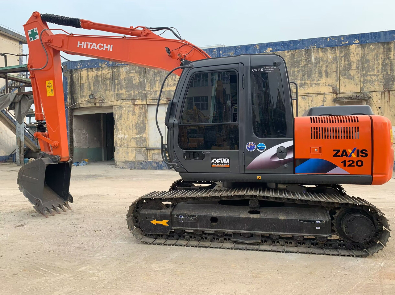 Hitachi Excavator ZX120 Good Price Used Excavator 12 ton Capacity - Lánctalpas kotró: 4 kép. Hitachi Excavator ZX120 Good Price Used Excavator 12 ton Capacity - Lánctalpas kotró: 4 kép.