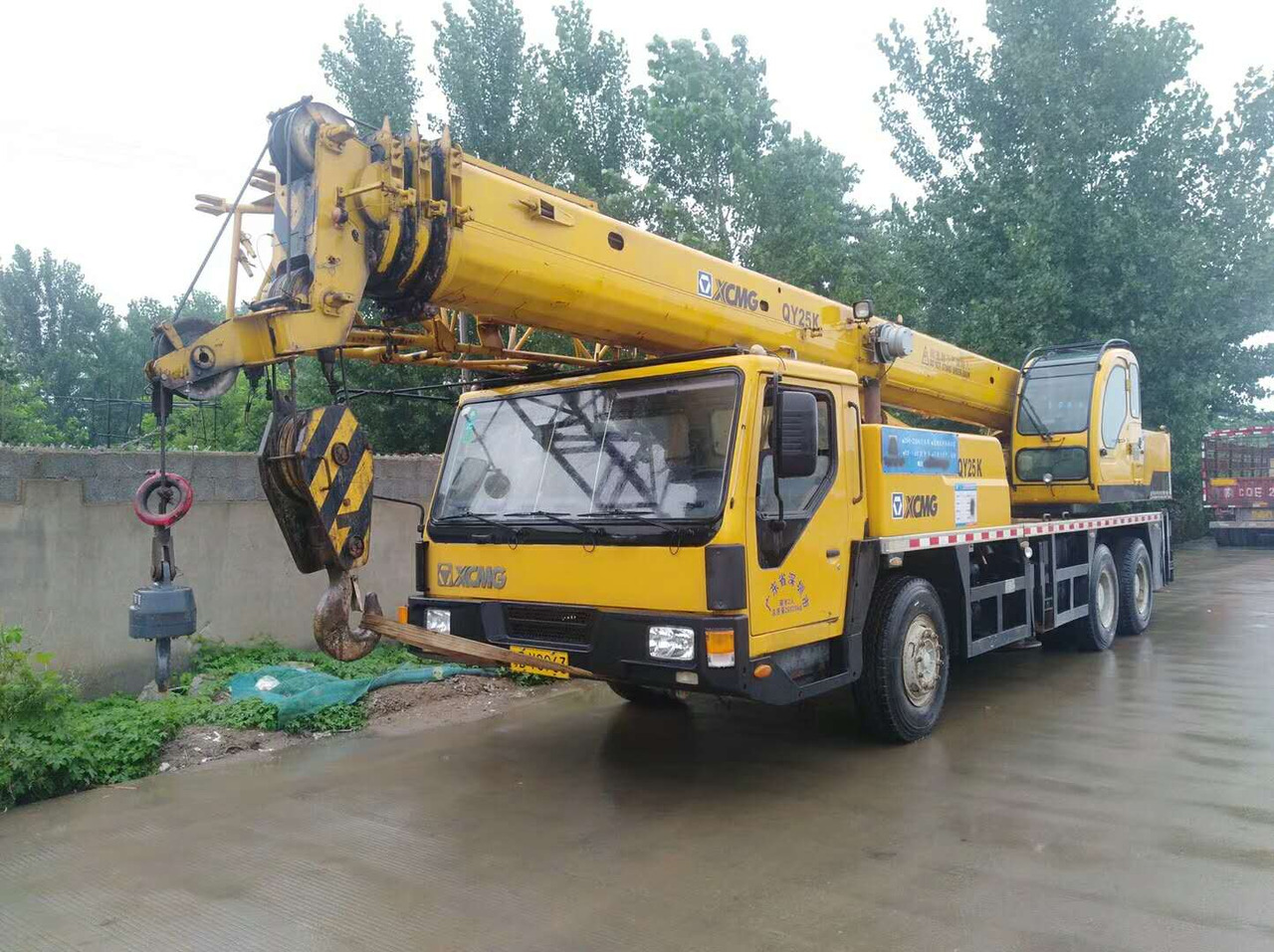 XCMG 25 ton Truck Crane QY25K Used Condition On Sale - Autódaru: 1 kép. XCMG 25 ton Truck Crane QY25K Used Condition On Sale - Autódaru: 1 kép.