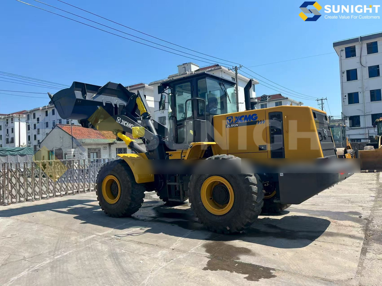 XCMG ZL50GN Payloader Brand New Condition - Gumikerekes homlokrakodó: 3 kép. XCMG ZL50GN Payloader Brand New Condition - Gumikerekes homlokrakodó: 3 kép.