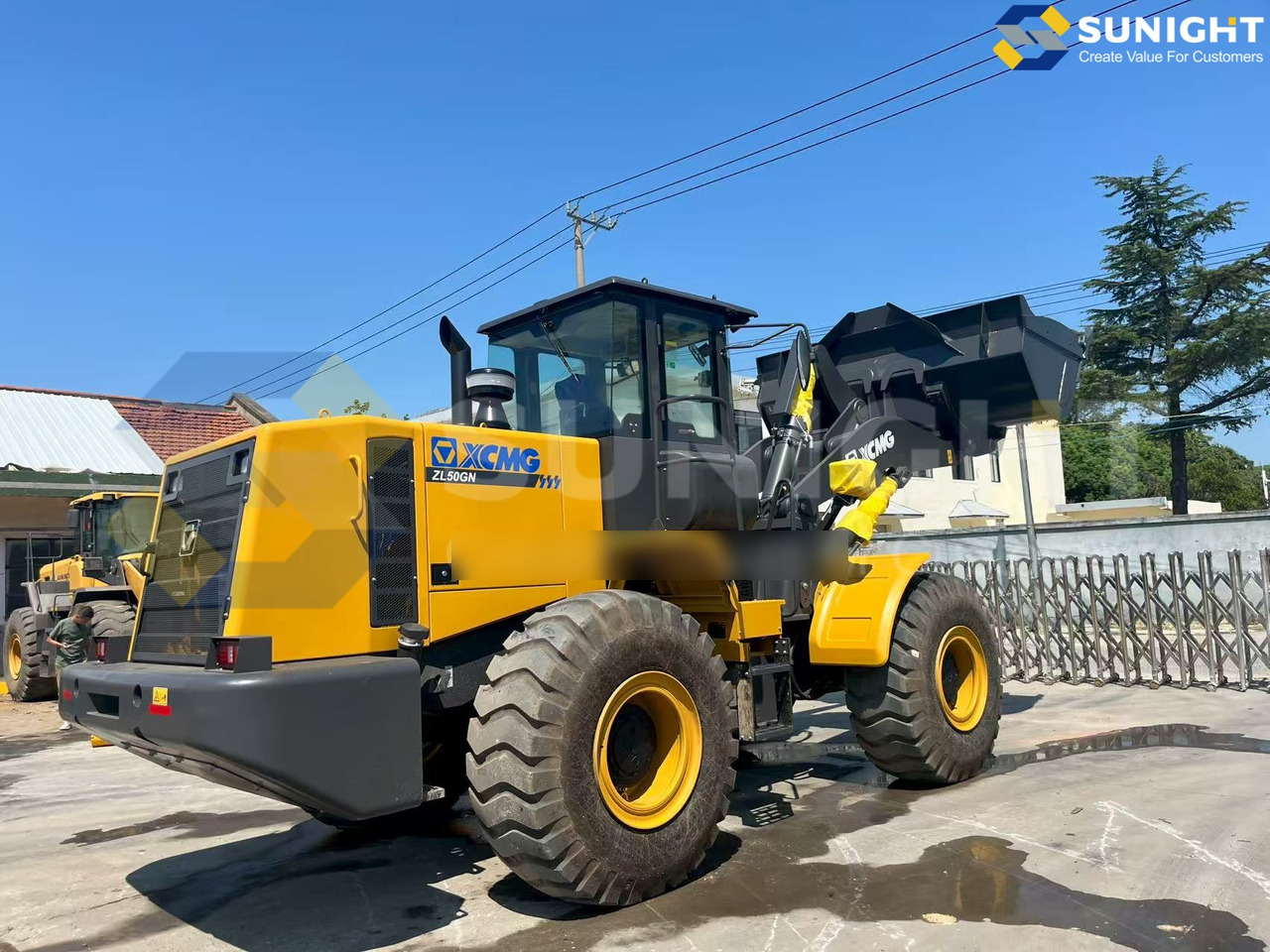 XCMG ZL50GN Payloader Brand New Condition - Gumikerekes homlokrakodó: 1 kép. XCMG ZL50GN Payloader Brand New Condition - Gumikerekes homlokrakodó: 1 kép.