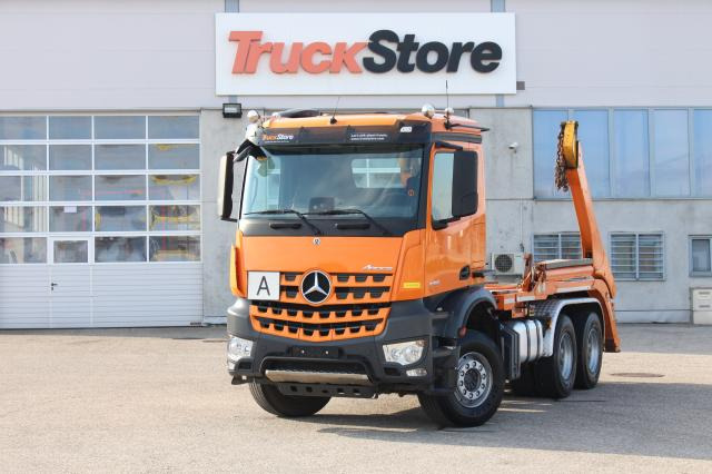 Mercedes-Benz Arocs 3353K ABSETZER - Konténerszállító: 1 kép. Mercedes-Benz Arocs 3353K ABSETZER - Konténerszállító: 1 kép.