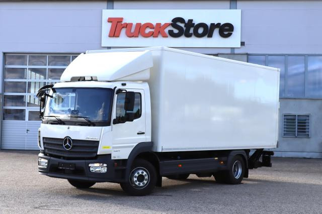 Mercedes-Benz Atego 1524 L - Dobozos felépítményű teherautó: 1 kép. Mercedes-Benz Atego 1524 L - Dobozos felépítményű teherautó: 1 kép.