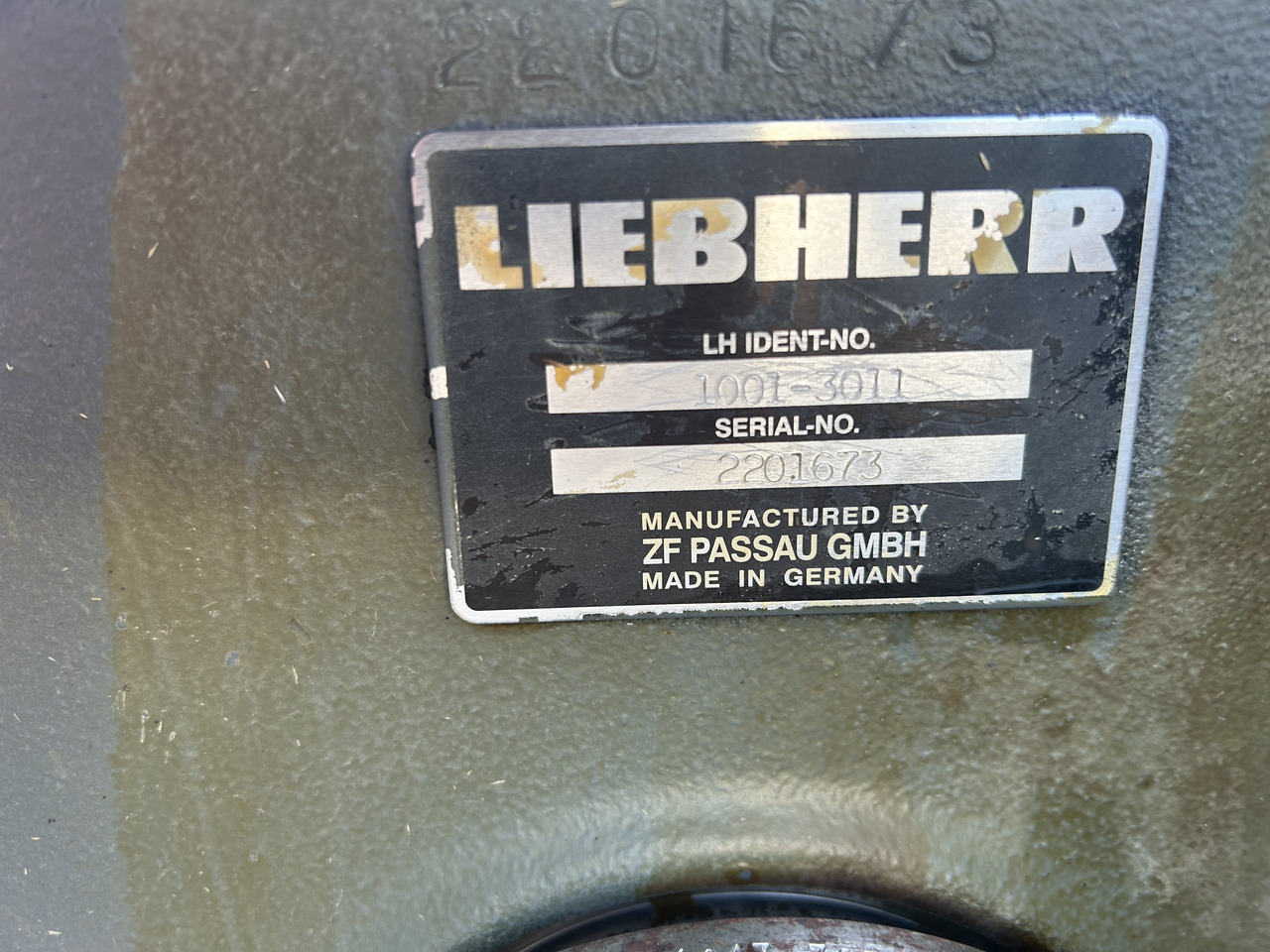 LIEBHERR A314 - Sebességváltó - Kotrógép: 4 kép. LIEBHERR A314 - Sebességváltó - Kotrógép: 4 kép.